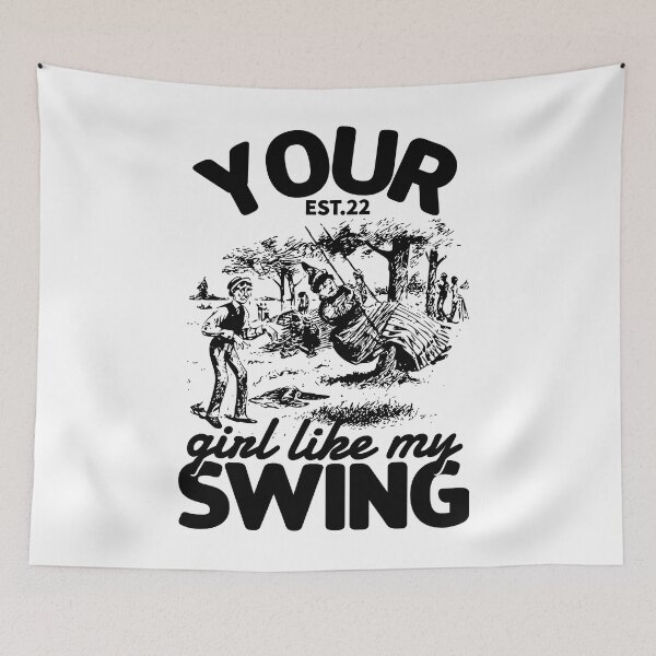 Item preview, YOUR GIRL LIKE MY SWING designed and sold by GAADesignz.