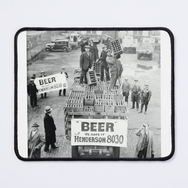 Item preview, We Have BEER - End of Prohibition 1933 designed and sold by Daniel Hagerman.