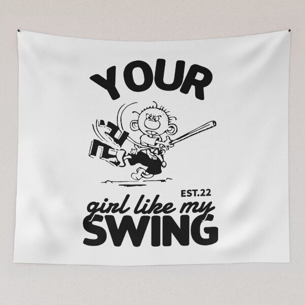 Item preview, YOUR GIRL LIKE MY SWING designed and sold by GAADesignz.