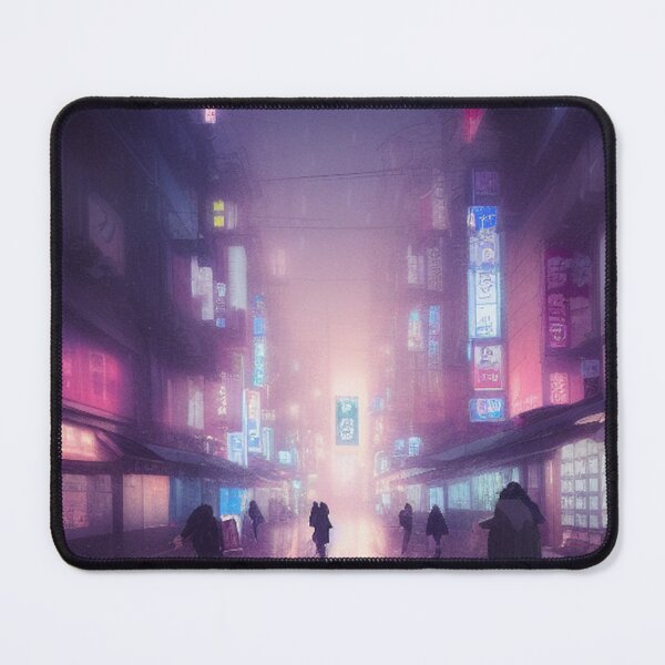Item preview, Pouring Rain street in Saitama Japan - Lofi Vibe designed and sold by DesignerKin.