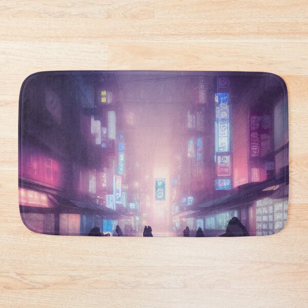 Item preview, Pouring Rain street in Saitama Japan - Lofi Vibe designed and sold by DesignerKin.