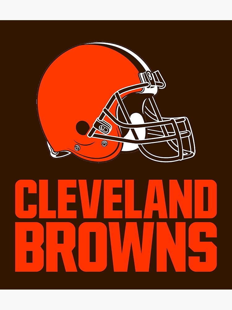 NFL Cleveland Browns Distressed Logo Cutout Sign