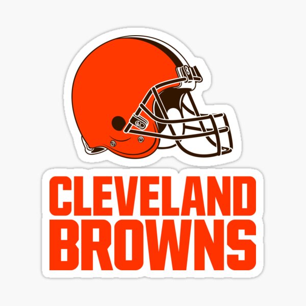 Cleveland Browns - 1965 Unused Helmet Logo - Cleveland Browns - Sticker