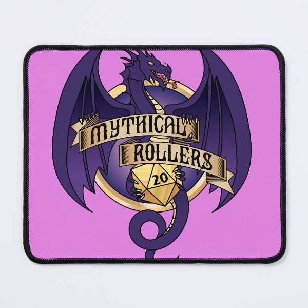 Item preview, Mythical Rollers Logo designed and sold by Mythical-Loot.