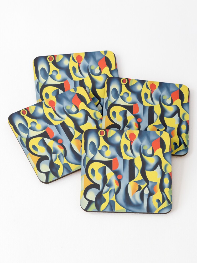 Thumbnail 1 of 5, Coasters (Set of 4), Glee #5 designed and sold by danrobichaud.