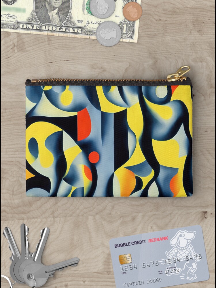 Thumbnail 3 of 4, Zipper Pouch, Glee #5 designed and sold by danrobichaud.