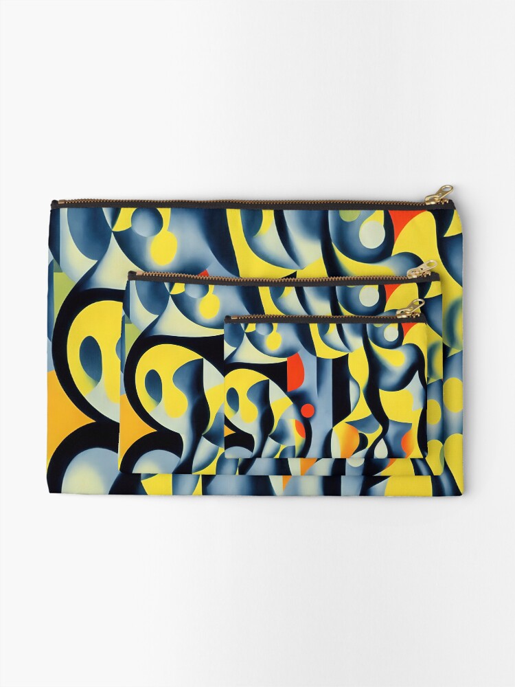 Thumbnail 2 of 4, Zipper Pouch, Glee #5 designed and sold by danrobichaud.