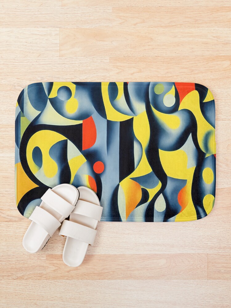 Thumbnail 1 of 6, Bath Mat, Glee #5 designed and sold by danrobichaud.