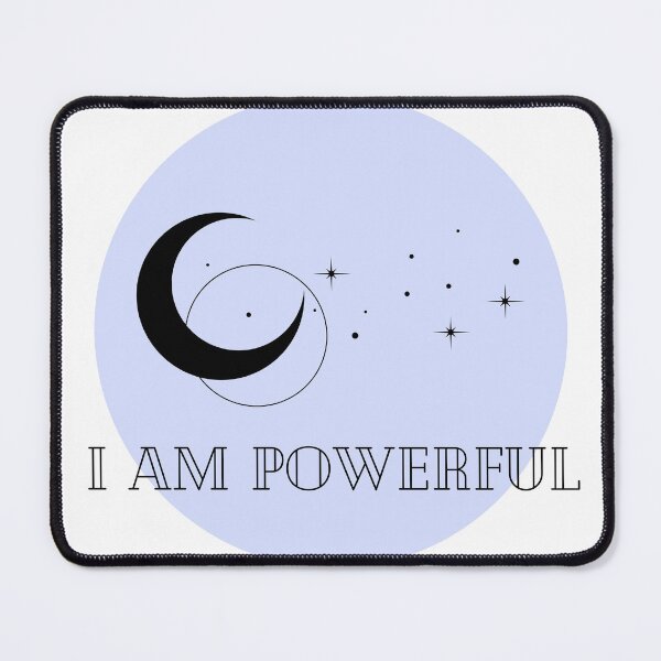 Item preview, Affirmation Collection - I Am Powerful (Blue) designed and sold by T-WoodCreations.