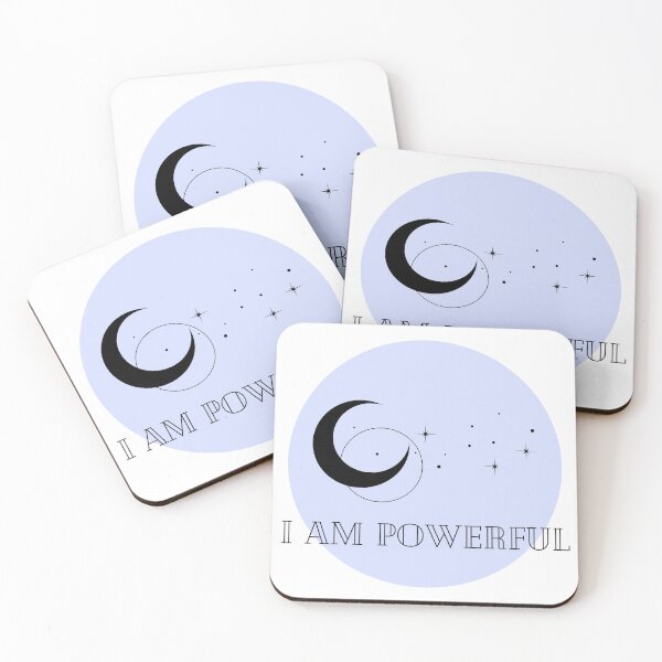 Item preview, Affirmation Collection - I Am Powerful (Blue) designed and sold by T-WoodCreations.