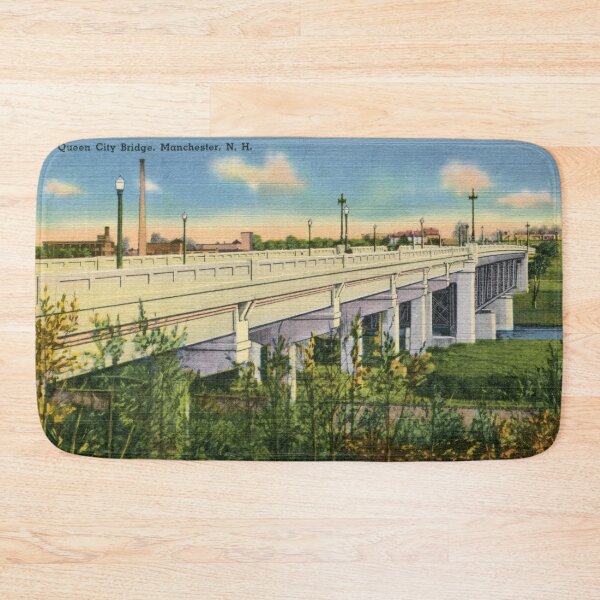 Item preview, Vintage Queen City Bridge Manchester NH designed and sold by aapshop.