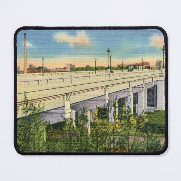 Item preview, Vintage Queen City Bridge Manchester NH designed and sold by aapshop.