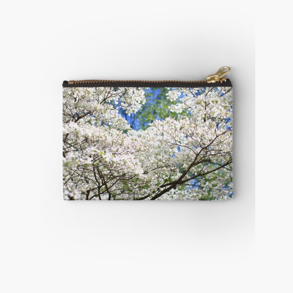 Item preview, Dogwood Tree in Bloom - Colors in Nature Background - Pristine White designed and sold by LivingWild.