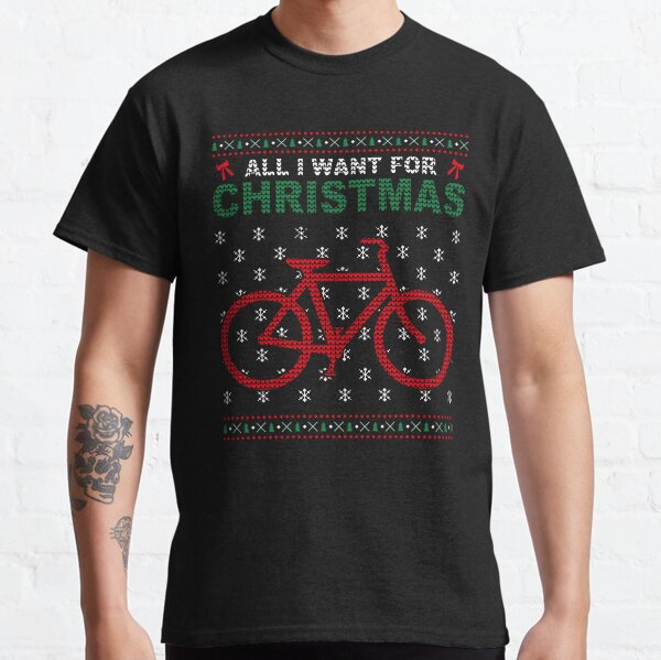 christmas cycling t shirts