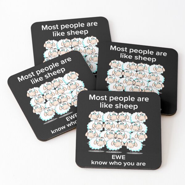 Item preview, Sheeple, most people are like sheep designed and sold by enigma3a.