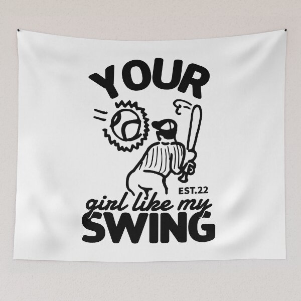 Item preview, YOUR GIRL LIKE MY SWING designed and sold by GAADesignz.