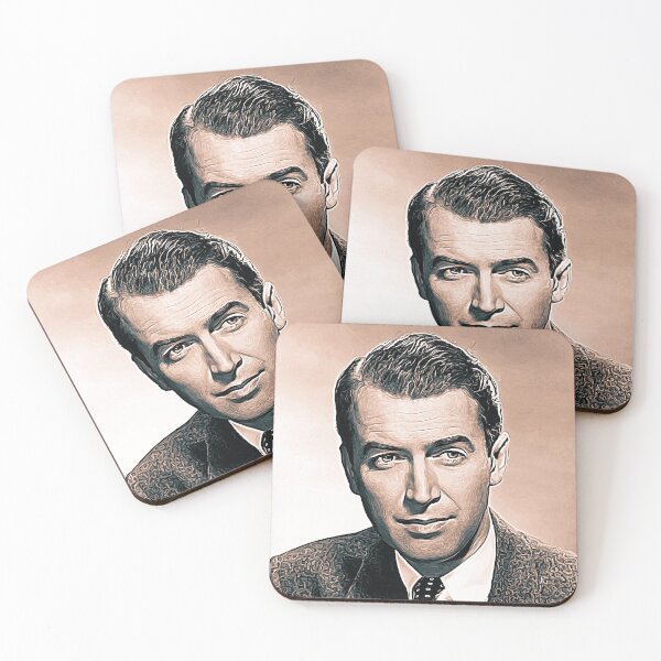 Item preview, James Stewart Art - vintage painting - D71 designed and sold by DecoVintage.