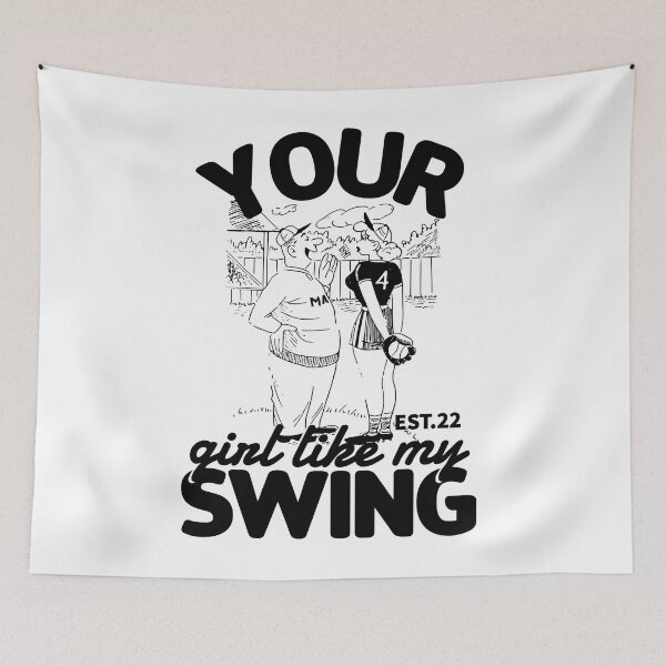 Item preview, YOUR GIRL LIKE MY SWING designed and sold by GAADesignz.