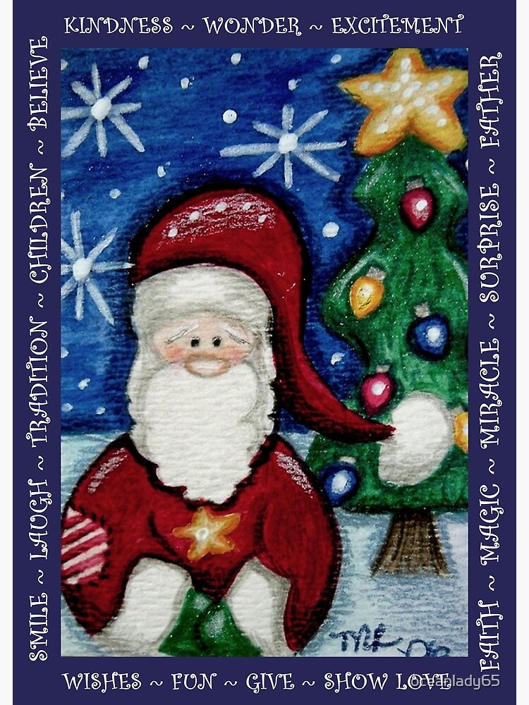 Santa Spirit Affirmation Words by oceanlady65