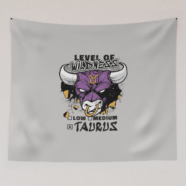 Item preview, LEVEL OF WILDNESS TAURUS-SAGFABULOUS designed and sold by SagFabulous.