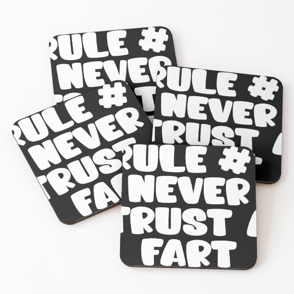 Item preview, RULE NUMBER ONE NEVER TRUST A FART designed and sold by CRINGEWORTHY TEES.
