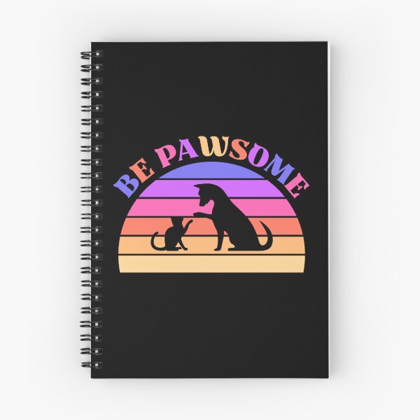Item preview, Be Pawsome Retro Quote designed and sold by WisdomInspired.