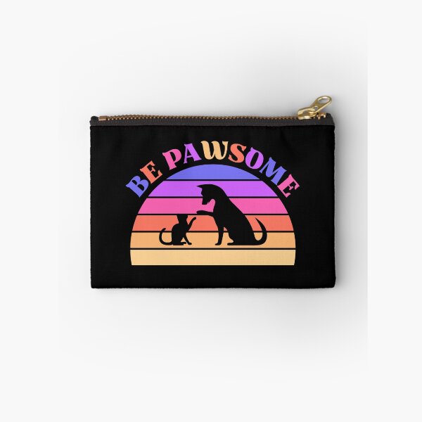 Item preview, Be Pawsome Retro Quote designed and sold by WisdomInspired.