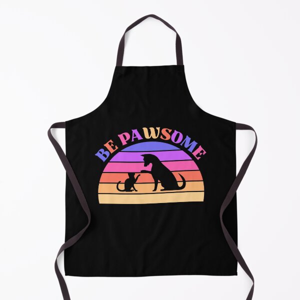 Item preview, Be Pawsome Retro Quote designed and sold by WisdomInspired.