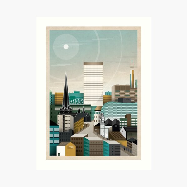 Digbeth In Tangent Art Print