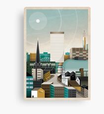 Digbeth In Tangent Canvas Print