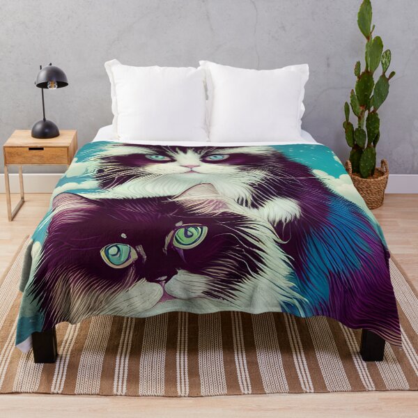 Item preview, British Longhair Cat - Modern Digital Art designed and sold by Ai-michiart.