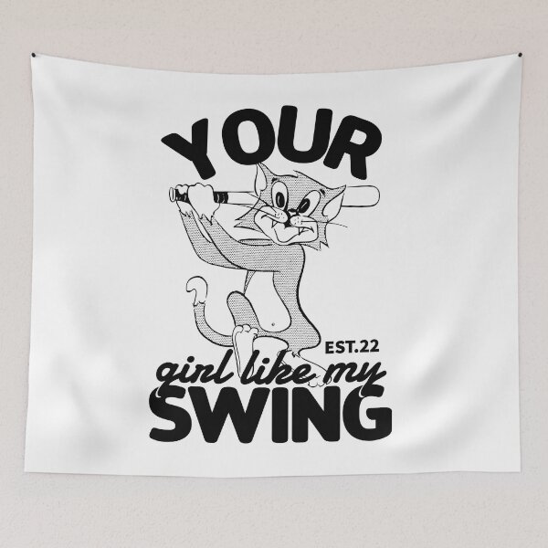Item preview, YOUR GIRL LIKE MY SWING designed and sold by GAADesignz.
