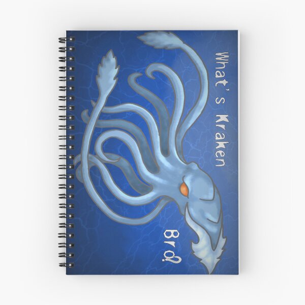 Item preview, What’s Kraken Bro? designed and sold by MoonlitWings.