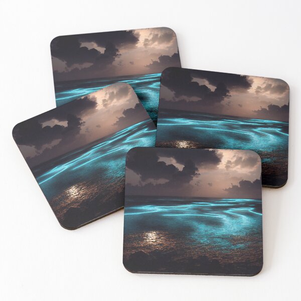 Item preview, Bioluminescent Shore, Maldives designed and sold by DSAHART.