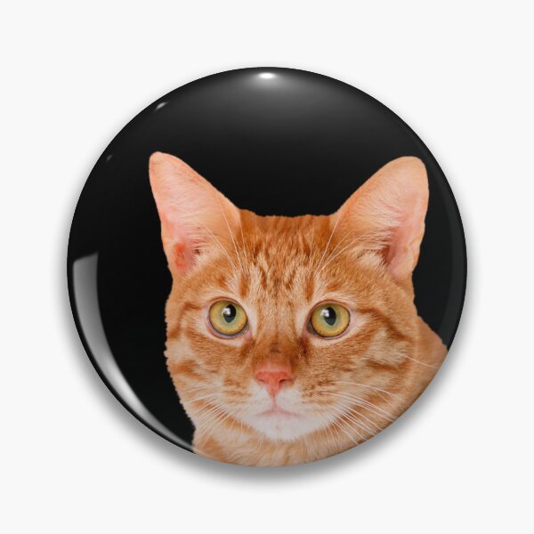 Item preview, Orange Tabby Cat Peeking Face Head designed and sold by mariejosee22.