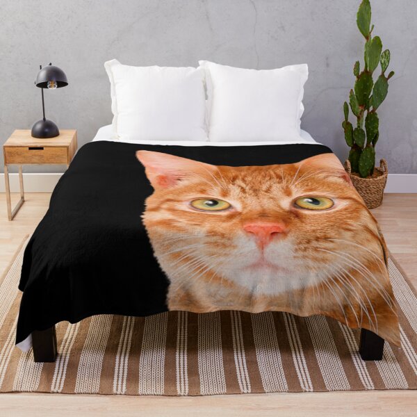 Item preview, Orange Tabby Cat Peeking Face Head designed and sold by mariejosee22.