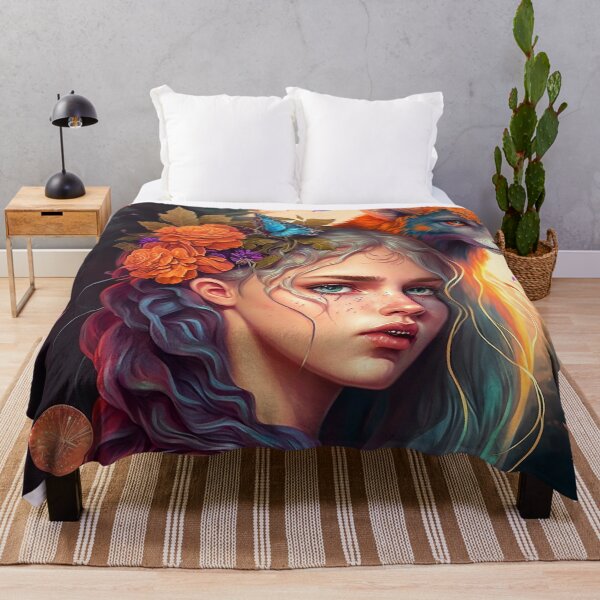 Item preview, Kitsune Fox Fairy, Anime Fantasy Art designed and sold by LittleMissWish.