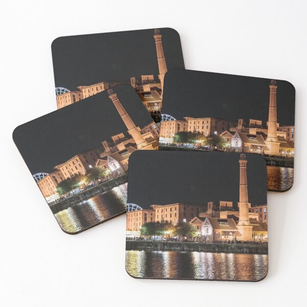 Item preview, Albert Dock at Night designed and sold by Wendy Williams.