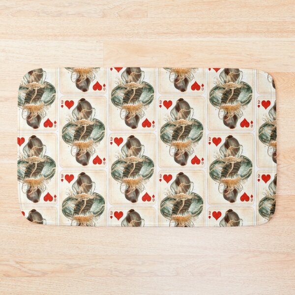 Item preview, Vintage Playing Card Jellyfish Manowar Design Artwork designed and sold by StickerBird.