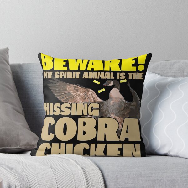 Item preview, Beware! My Spirit Animal is the Hissing Cobra Chicken designed and sold by DSeller.