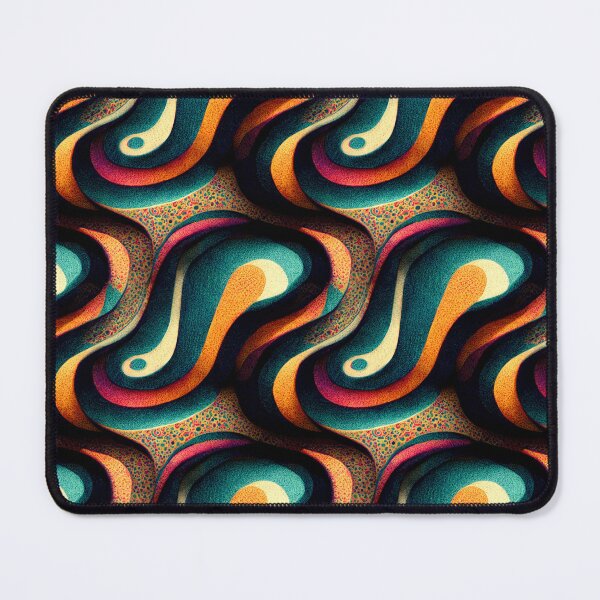 Item preview, Fascinating Psychedelic Pattern, Colorful Trippy Pattern, Psychedelia designed and sold by TreasuryOE.