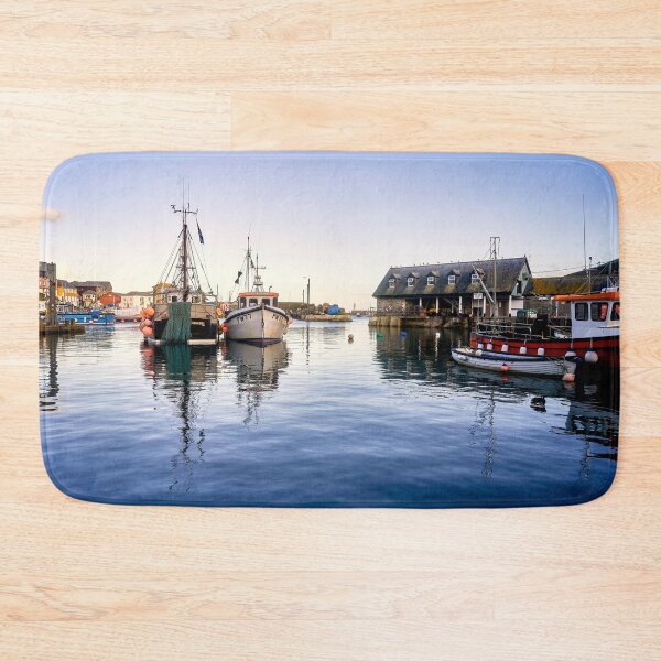 Item preview, Fishing boats in Mevagissey Harbour, Cornwall. designed and sold by VnGphoto.