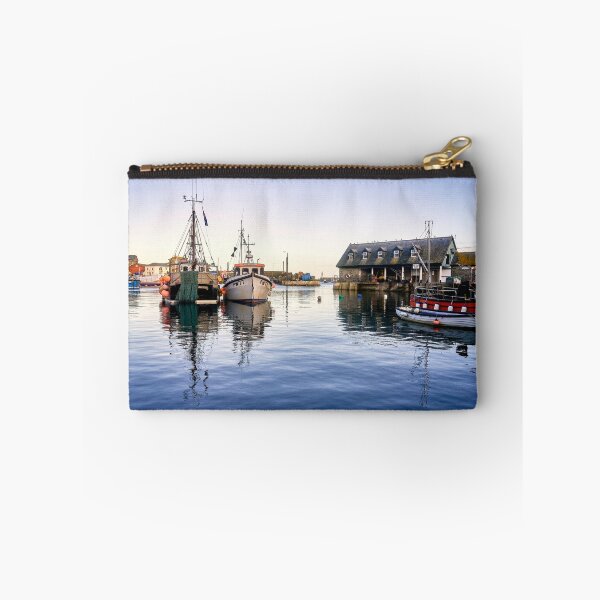 Item preview, Fishing boats in Mevagissey Harbour, Cornwall. designed and sold by VnGphoto.