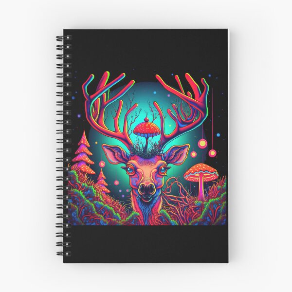 Item preview, Rudolf the Tripping Reindeer | Psychedelic Art designed and sold by Trippinink-.