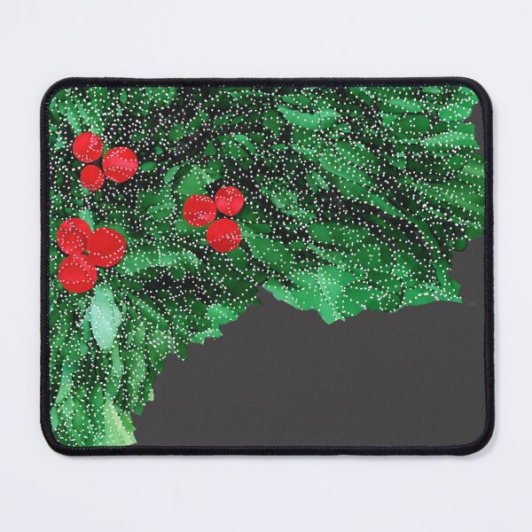 Item preview, Holiday - Holly designed and sold by sisucatstudio.