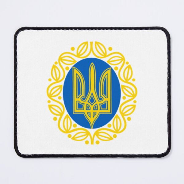 Item preview, Ukraine Trident symbol, Ukraine national symbol, Tryzub (2021-3-UKR-2) designed and sold by NY-Prints-USA.