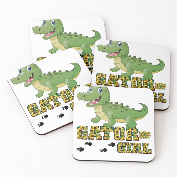 Item preview, Cute Gator Girl Florida Alligator Crocodile Reptile designed and sold by CharJens.