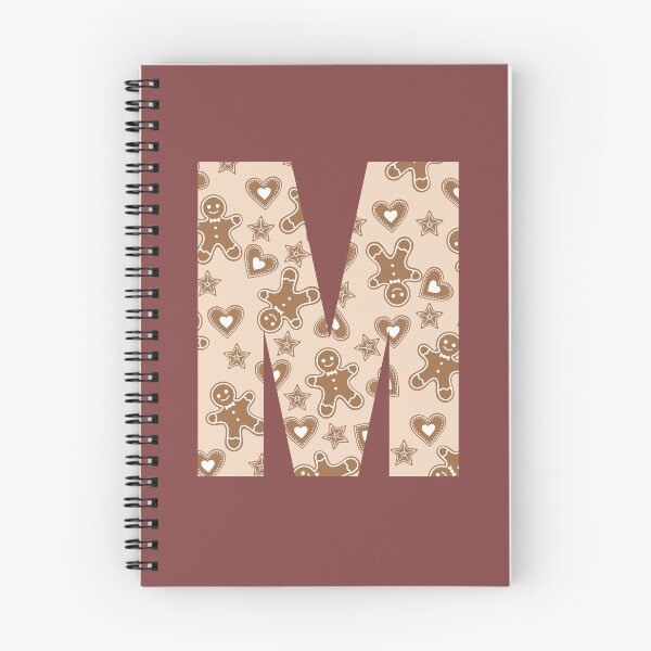 Item preview, Gingerbread Pattern Monogram Letter M designed and sold by Lyssarien.