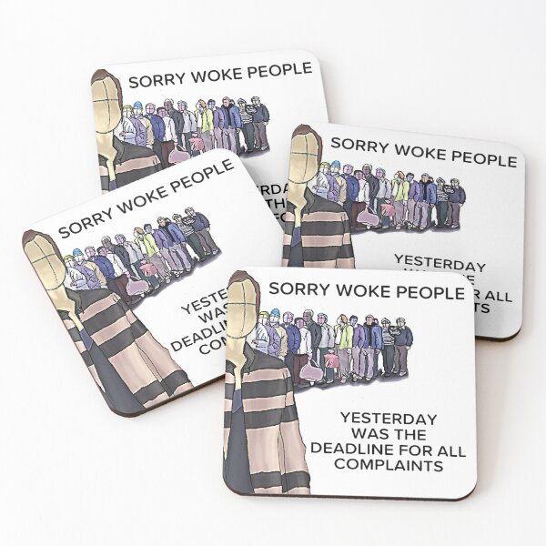 Item preview, Sorry woke people. Woke cancel culture bedwetters. designed and sold by enigma3a.
