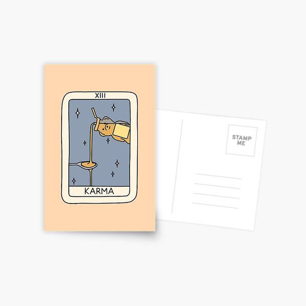 Item preview, Karma | Sweet Like Honey Tarot Card designed and sold by reagsrush.